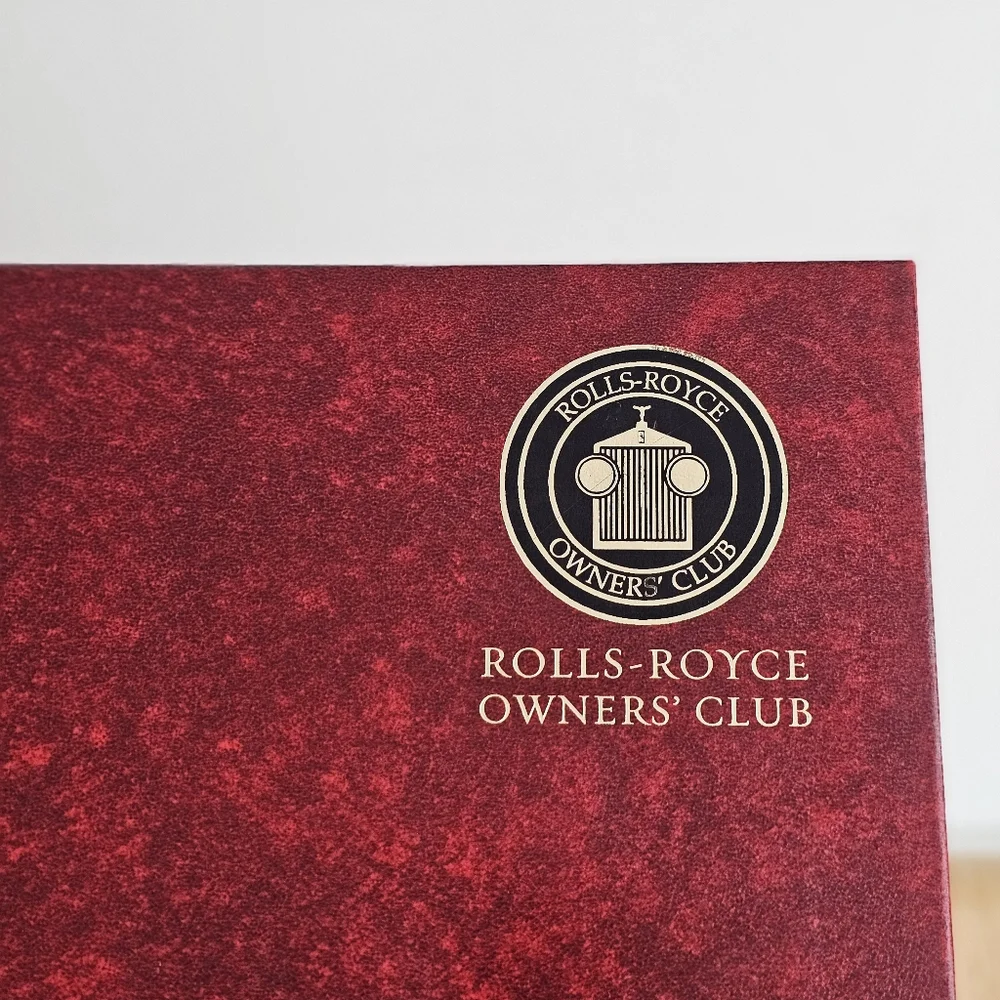 NEW Rolls-Royce Owners’ Club 2004 Elegant Desk Diary – Vintage Collectible